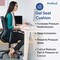 Proheal Gel Infused Foam Wheelchair Seat Cushion w/ Coccyx Cutout -20 x 16 x4 in PH-75003CX - alternate 2